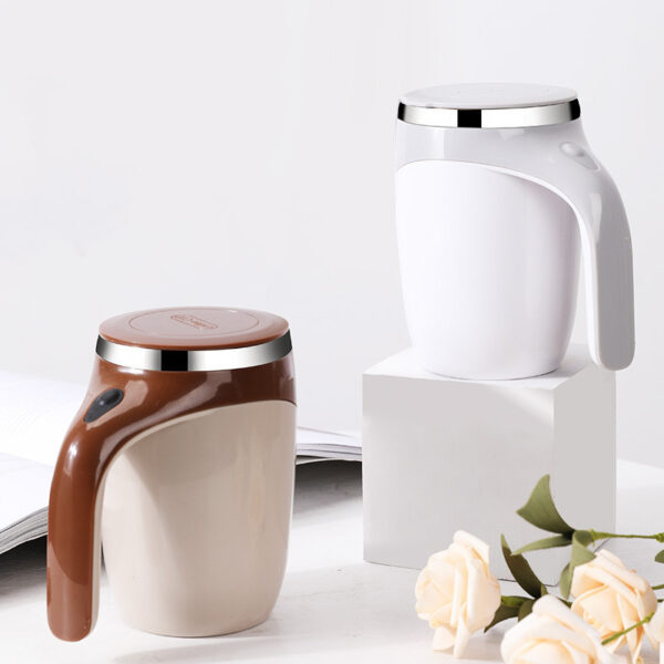 Rechargeable Auto Stirring Cup – Electric Magnetic Mixer for Coffee & Milkshakes - Image 6