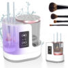 Rechargeable Electric Makeup Brush Cleaner – Automatic Cleaning Stand