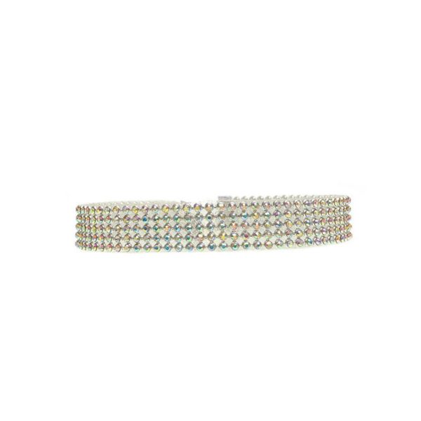 Fashion Women Full Crystal Rhinestone Choker Necklace - Image 6
