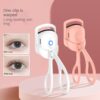 Rechargeable Electric Heated Eyelash Curler – Portable Thermal Lash Comb
