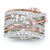 Cross color separation ring