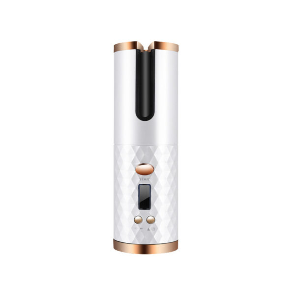 Rechargeable Auto Hair Curler – Ceramic LCD Styler - Image 2