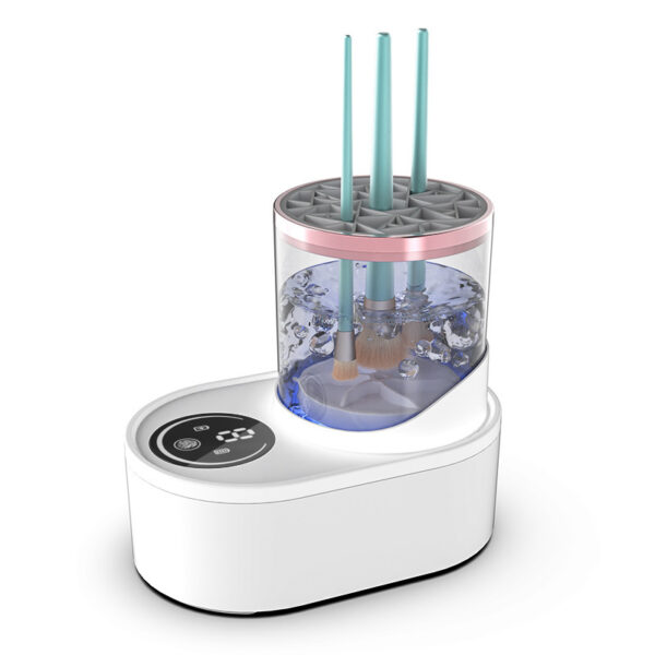 Rechargeable Electric Makeup Brush Cleaner – Automatic Cleaning Stand - Image 7