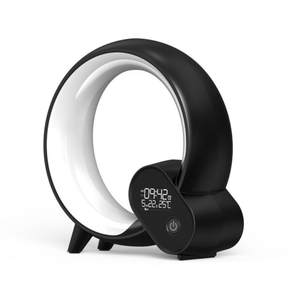 Creative Q Light Analog Sunrise Digital Display Alarm Clock Bluetooth Audio - Image 5