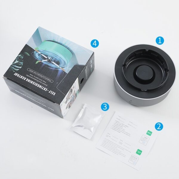 Portable Auto Ashtray – Car Anion Air Purifie - Image 6