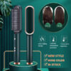 New 2 In 1 Hair Straightener Hot Comb & Electric Hair Brush