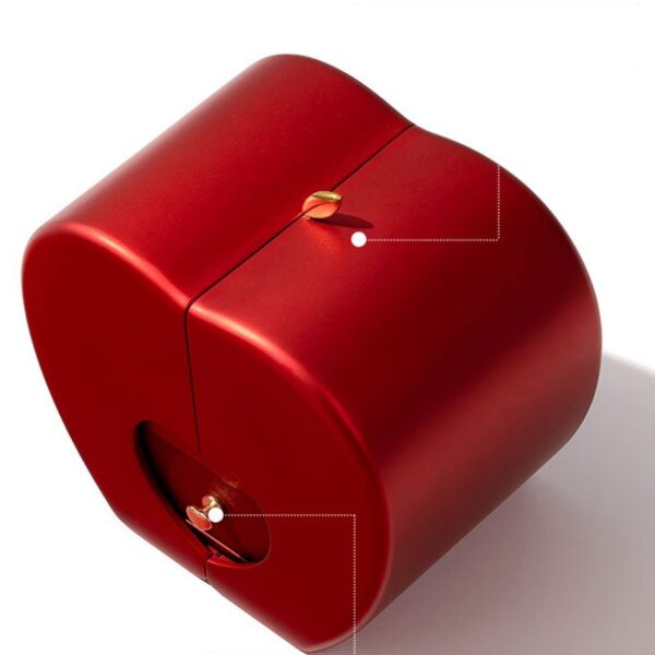 Red Apple Jewelry Box – Eternal Rose Gift for Her - Image 6