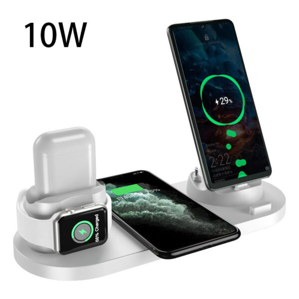 6-in-1 Wireless Charging Dock – Fast Fast-Charge for iPhone, Phone & Watch - Image 6
