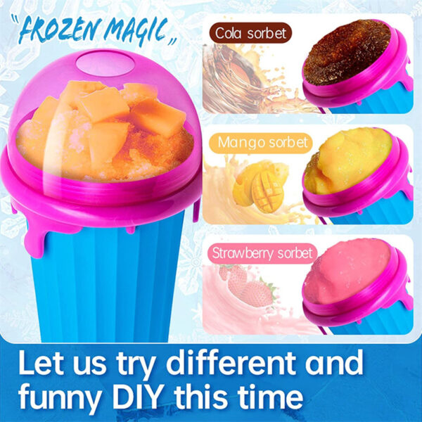 500ml Magic Slushy Cup – Quick Freeze Smoothie Maker - Image 4