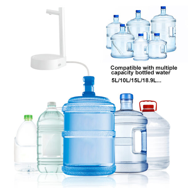 Rechargeable Auto Water Dispenser – Desk & Gallon Unit - Image 7