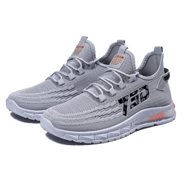 Fashion Casual Flying Woven Men's Sneaker - Image 7