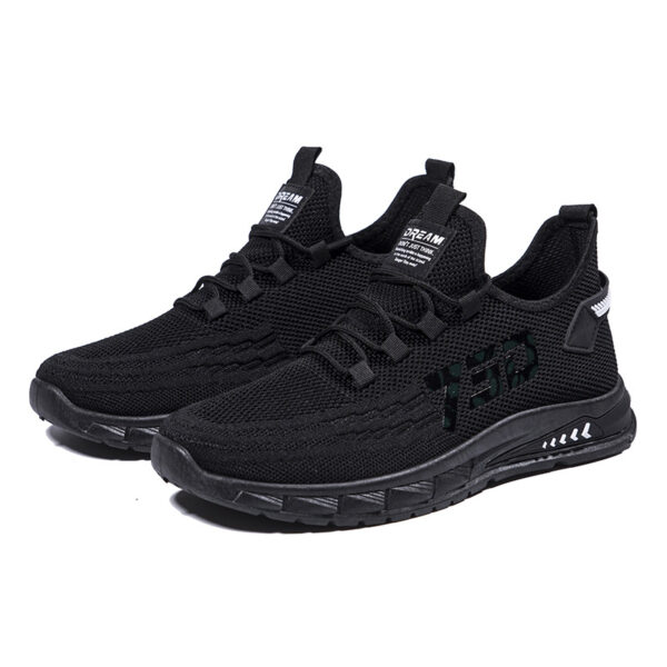 Fashion Casual Flying Woven Men's Sneaker - Image 6