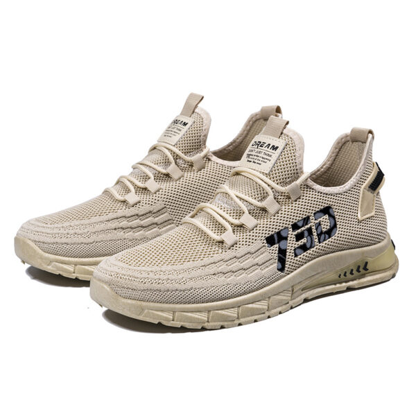Fashion Casual Flying Woven Men's Sneaker - Image 8