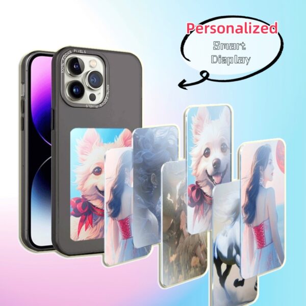 Luxury E-Ink Screen Phone Case – Battery-Free, Unlimited Projection & Personalized Design - Image 2