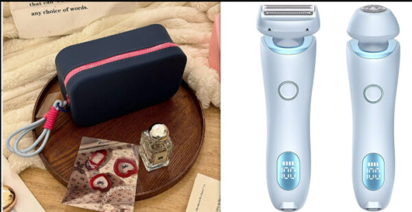 2-in-1 USB Rechargeable Hair Removal Epilator – Women's All-in-One Shaver - Image 10