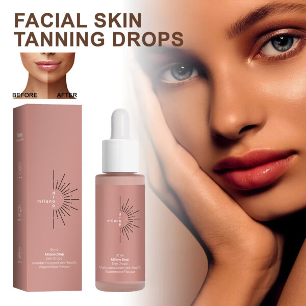 Self Tanning Serum – Dark Bronzer Drops for Face & Body