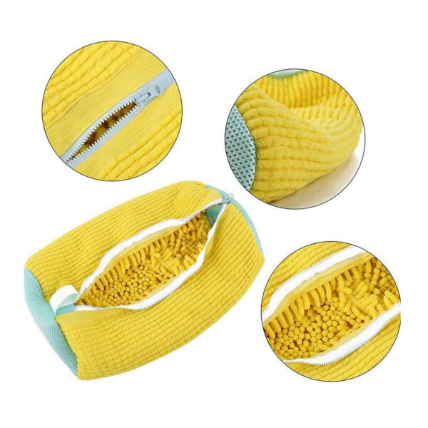 Reusable Zipper Shoe Wash Bag – Machine Laundry Bag for Sneakers - Image 3