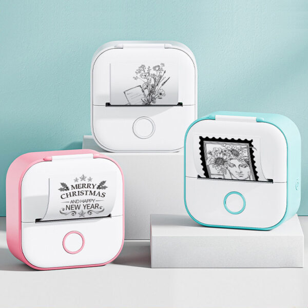 Portable Mini Thermal Label Printer Home Photo Printer - Image 2
