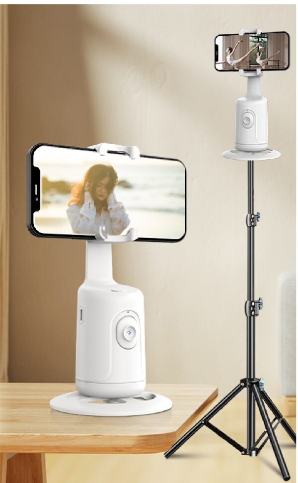 360° Auto Face Tracking Gimbal – AI Smart Phone Holder & Vlog Stabilizer - Image 10
