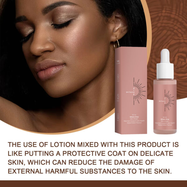 Self Tanning Serum – Dark Bronzer Drops for Face & Body - Image 2