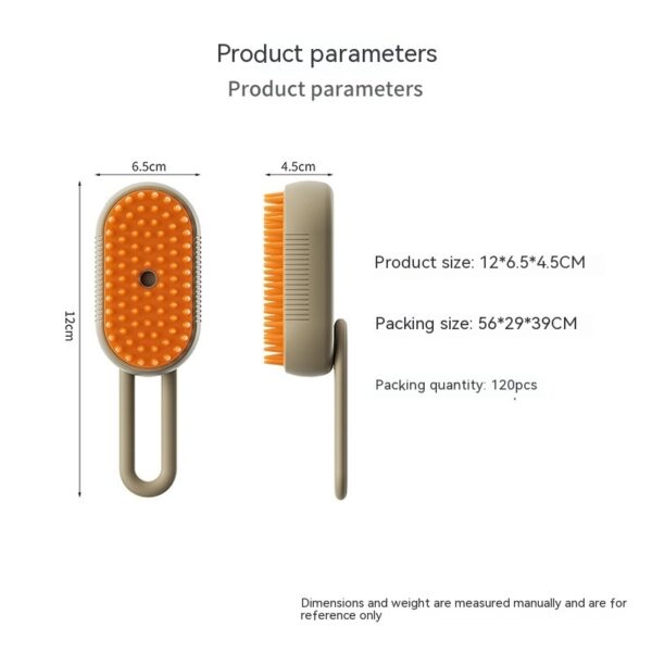3-in-1 Electric Steam Pet Grooming Brush – Cat & Dog Comb - Image 10