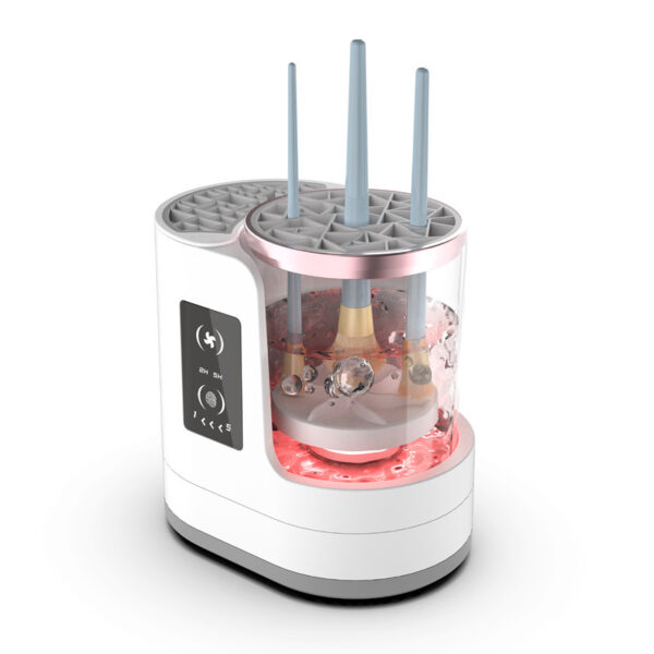 Rechargeable Electric Makeup Brush Cleaner – Automatic Cleaning Stand - Image 6