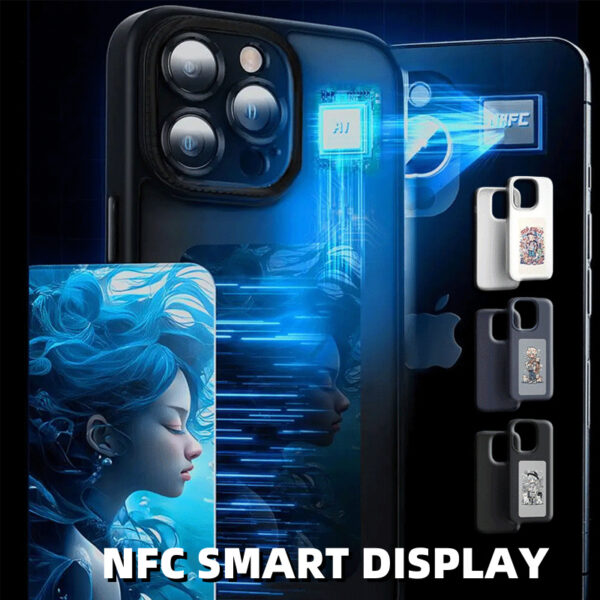 Luxury E-Ink Screen Phone Case – Battery-Free, Unlimited Projection & Personalized Design - Image 4