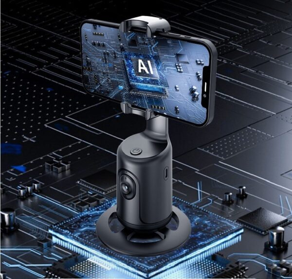 360° Auto Face Tracking Gimbal – AI Smart Phone Holder & Vlog Stabilizer - Image 6