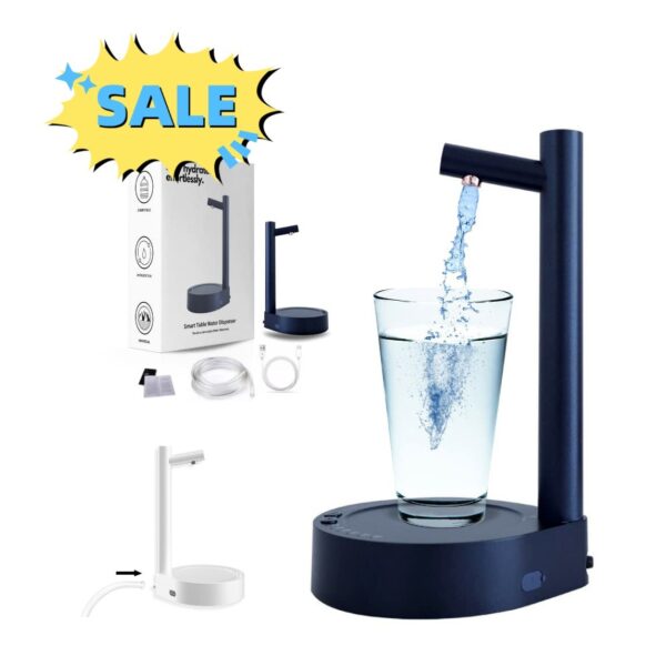 Rechargeable Auto Water Dispenser – Desk & Gallon Unit