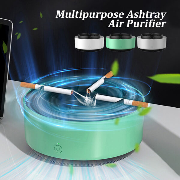 Portable Auto Ashtray – Car Anion Air Purifie