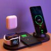 6-in-1 Wireless Charging Dock – Fast Fast-Charge for iPhone, Phone & Watch
