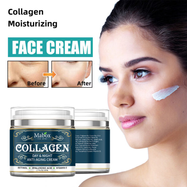 Collagen Moisturizing Facial Cream – Anti-Aging, Wrinkle Remover & Skin Care