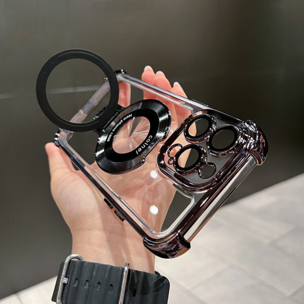 Electroplated Magnetic Bracket Case – Full Protection - Image 2