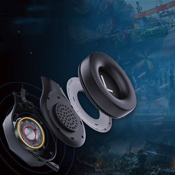 Bluetooth Dual Mode Gaming Wireless Headphones - Image 3