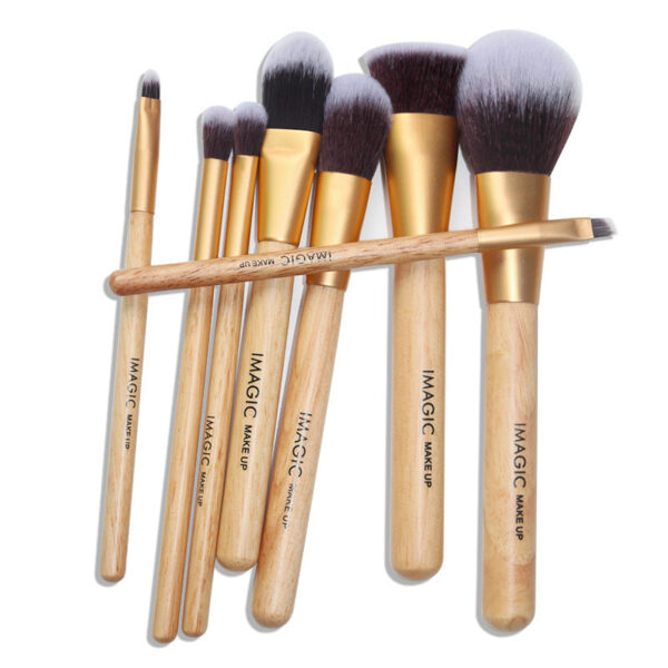 Makeup Brush Set – Concealer, Blush, Powder, Eyeshadow, Highlighter & Foundation Brushes