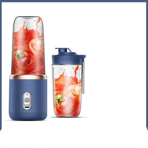 6-Blade Portable Blender – Mini Juicer Cup, USB Smoothie Mixer & Ice Crusher - Image 8