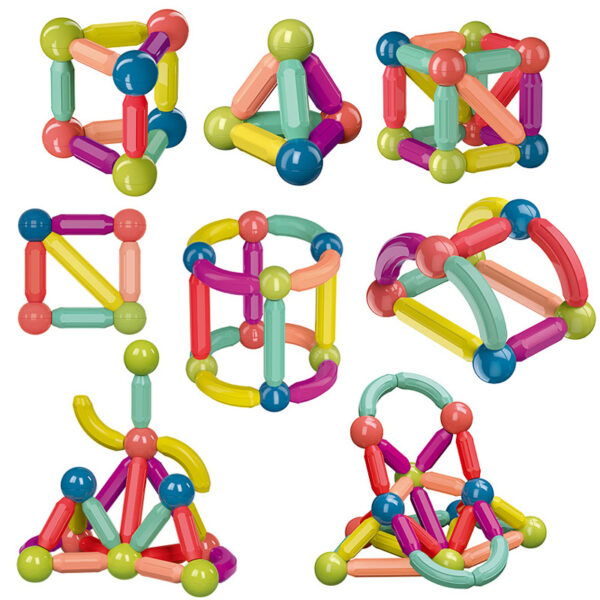 Magnetic Stick Building Blocks – Fun & Educational Kids' Toy Set - Image 7