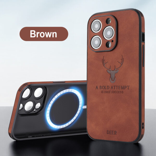 Deer Head Magnetic Phone Case - Image 2