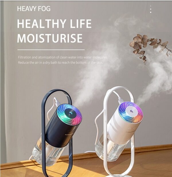 Magic Shadow USB Air Humidifier – Ultrasonic Mist Maker with Projection Night Light