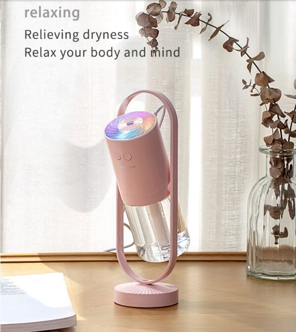 Magic Shadow USB Air Humidifier – Ultrasonic Mist Maker with Projection Night Light - Image 6