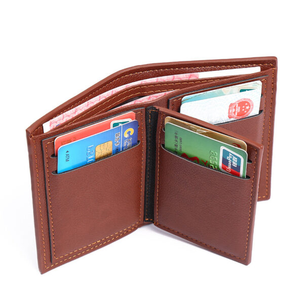 Wallet Men Short Leather Wallet Wallet Men - Image 5