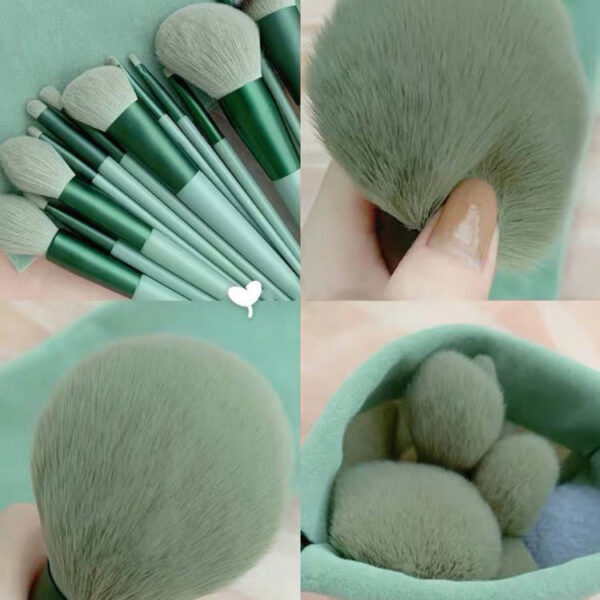 13-Piece Makeup Brush Set – Concealer, Blush, Powder, Eyeshadow, Highlighter & Foundation Brushes - Image 8