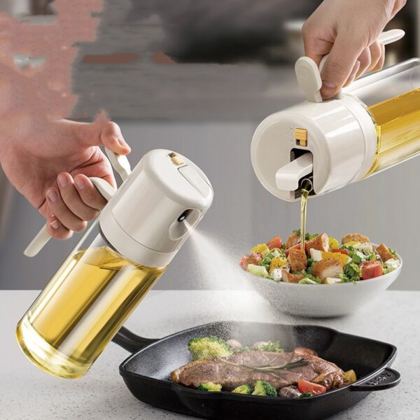 2-in-1 Oil & Vinegar Sprayer – BBQ & Cooking Oil Dispenser - Image 6