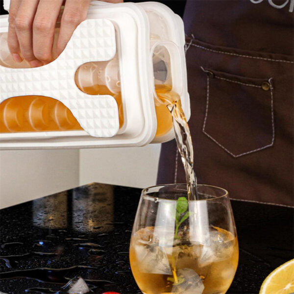 2-in-1 Portable Silicone Ice Ball Mold – Diamond Curling Ice Maker & Cube Mould - Image 7