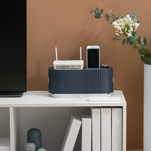 Power Strip Cable Storage Box – Anti-Dust Charger Socket & Wire Organizer - Image 6