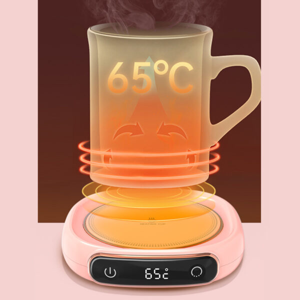 Smart Coffee Mug Warmer – Constant Temperature Heating Coaster & Desktop Pad - Image 2