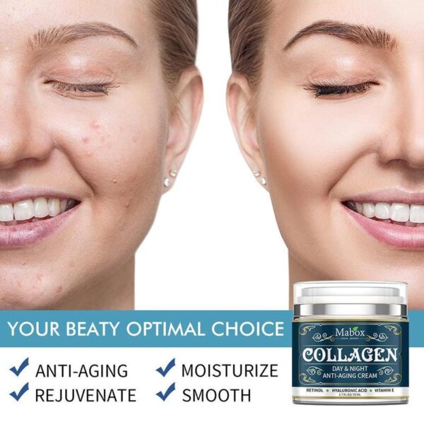 Collagen Moisturizing Facial Cream – Anti-Aging, Wrinkle Remover & Skin Care - Image 9