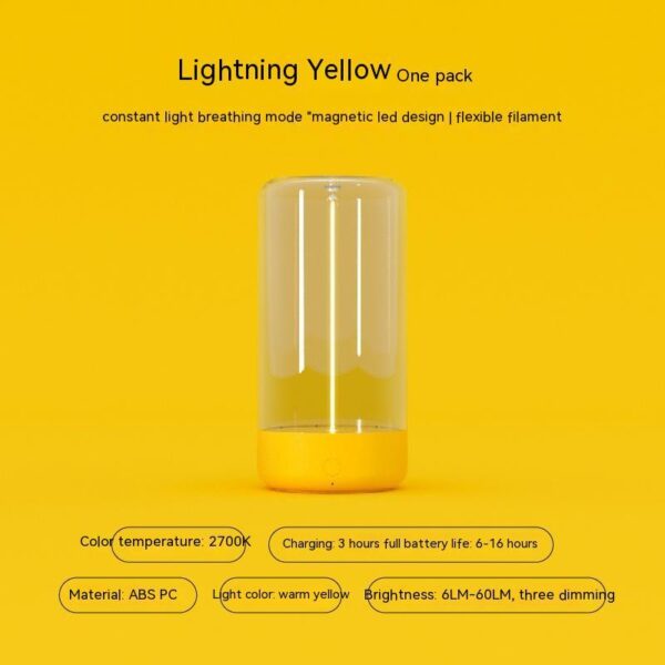 New LED Camping Light – Type-C Rechargeable, Portable & Anti-Drop Night Lamp - Image 8