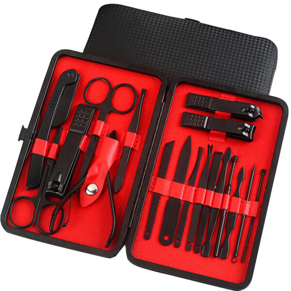 Pro Nail & Pedicure Kit – Scissors, Clippers, Ear Spoon, Pliers & Trimmers - Image 3