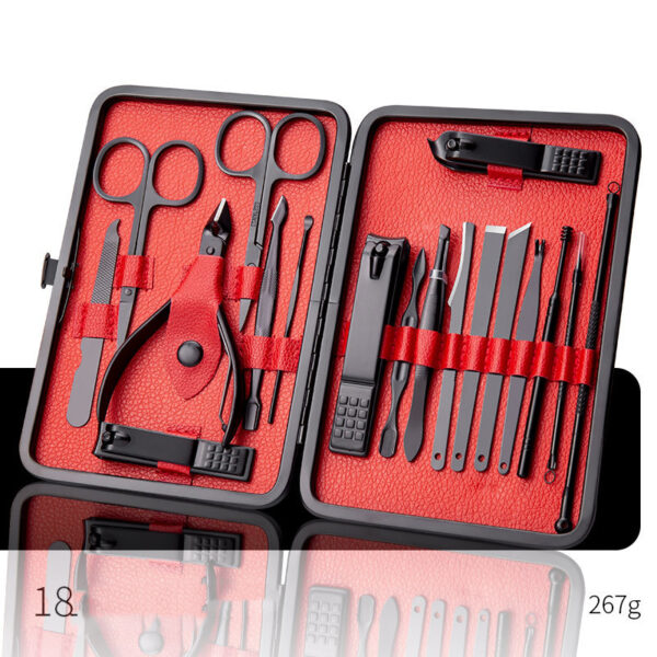 Pro Nail & Pedicure Kit – Scissors, Clippers, Ear Spoon, Pliers & Trimmers - Image 7